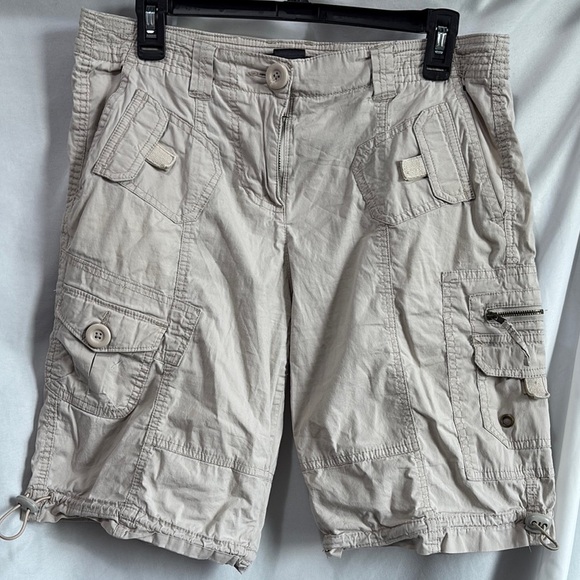 Style & Co Tan Cargo Shorts Relaxed Fit - Picture 2 of 4